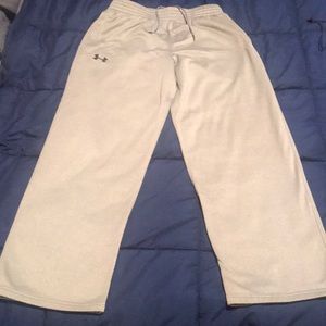 Gray Under Armour Sweat Pants